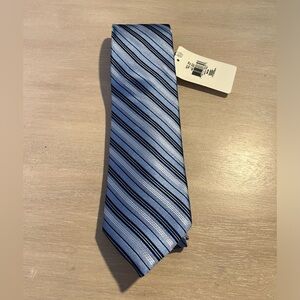 English Laundry Blue Striped Silk‎ Tie NWT